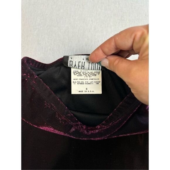 Vintage Whimsagoth Maxi Skirt Black Sheer Pink Witchy Skirt Sz S - Picture 4 of 6